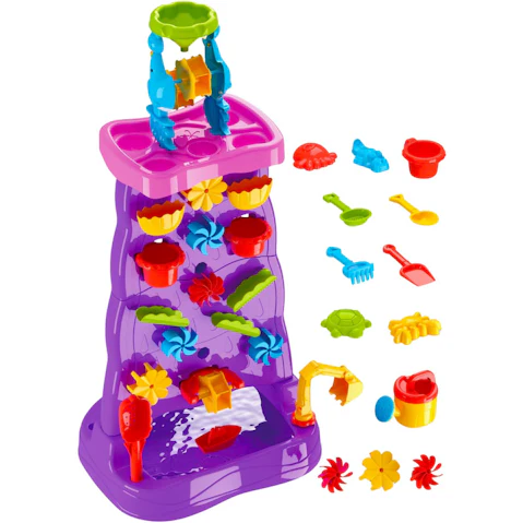 Waterfall Wall Table Sand Pit Playset
