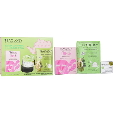 Teaology 3 Piece Matcha Tea Firming Forever Beauty Ritual Skincare Set