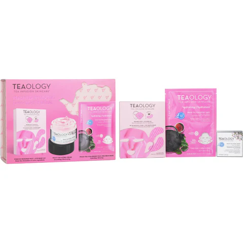 Teaology 3 Piece Peach Tea Hydrating Forever Beauty Ritual Skincare Set