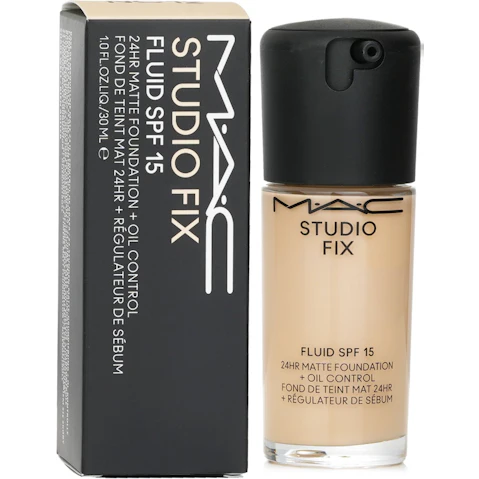 MAC No. NC12 SPF 15 Studio Fix Fluid Foundation - 30ml/1oz