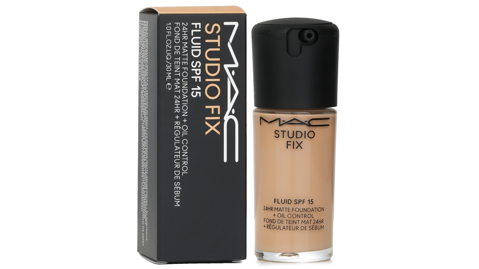 MAC No. NC16 SPF 15 Studio Fix Fluid Foundation - 30ml/1oz