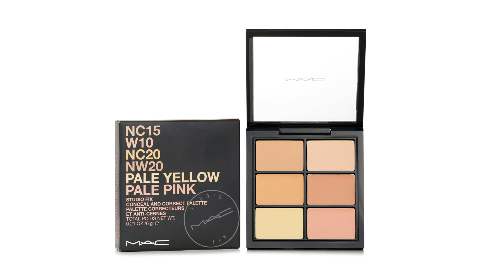 MAC Light Studio Fix Conceal and Correct Palette - 6g/0.21oz