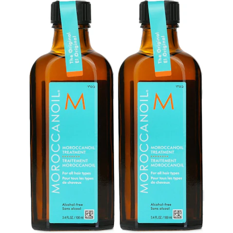 Moroccanoil (All Hair Types) Treatment Original Duo Set - 100ml