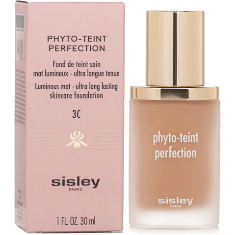 Sisley No. 3C Natural Phyto Teint Perfection Luminous Mat - Ultra Long Lasting Skincare Foundation - 30ml/1oz