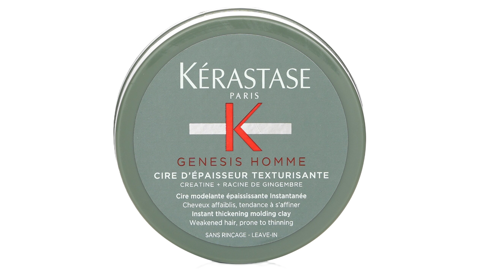 Kerastase Genesis Homme Instant Thickening Molding Clay - 75ml/2.53oz