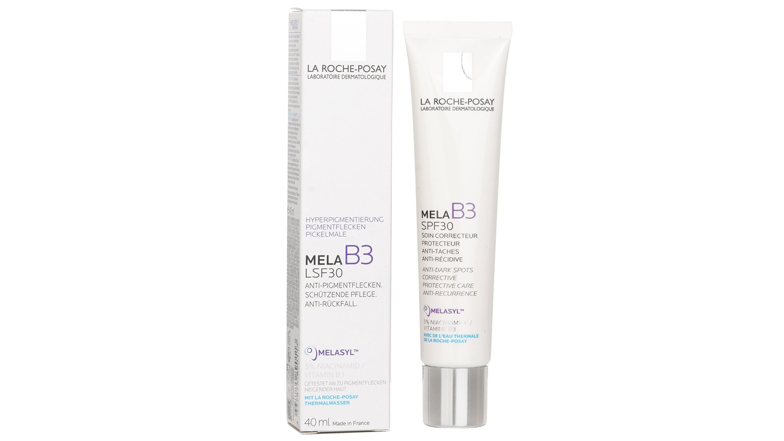 La Roche Posay Mela B3 UV Daily Moisturizer SPF 30 With Melasyl + Niacinamide - 40ml