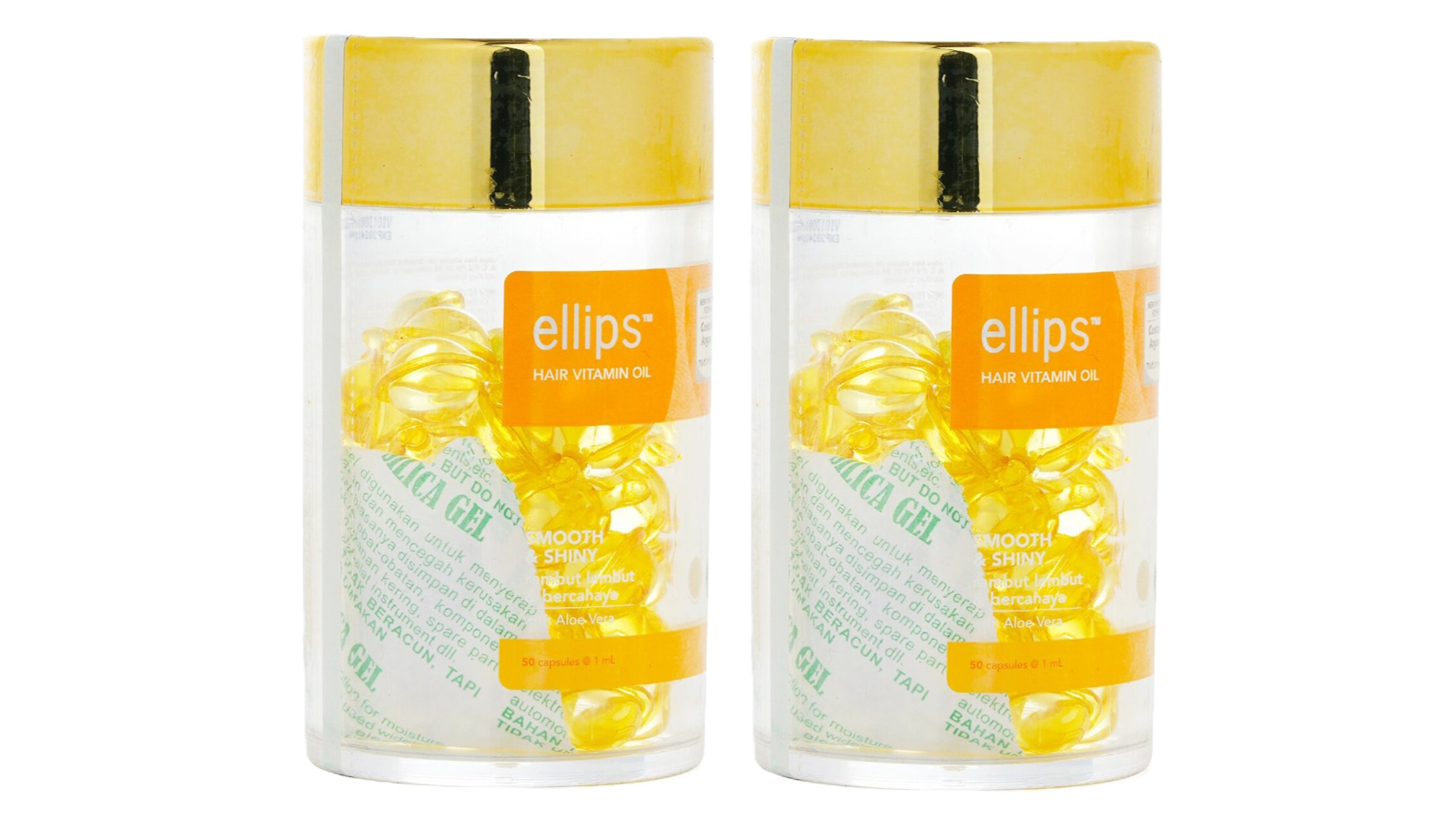 Ellips 50 Capsules Hair Vitamin Oil Smooth and Shiny Duo Set