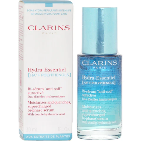Clarins Hydra Essentiel Moisturizes and Quenches Super Charged Bi-Phase Serum - 30ml/1oz