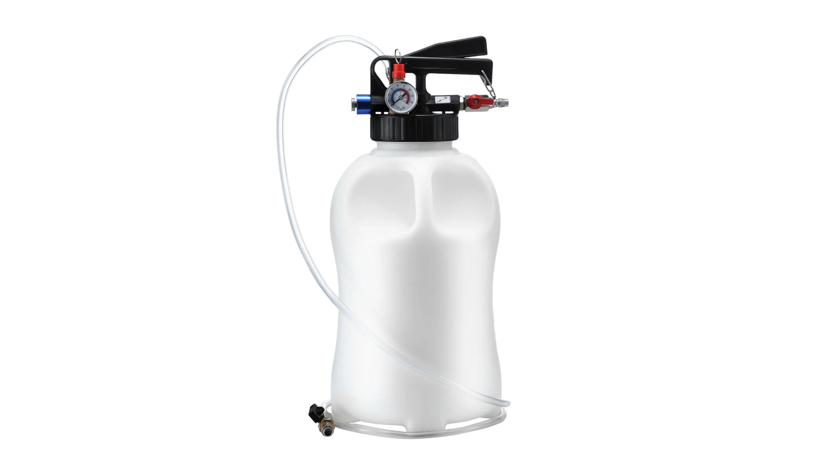 Pneumatic Fluid Pump Tool with 15 ATF Refill Adapters Transmission Oil Filling System - 10L