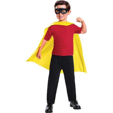 Warner Bros Robin Cape And Mask Set - One Size