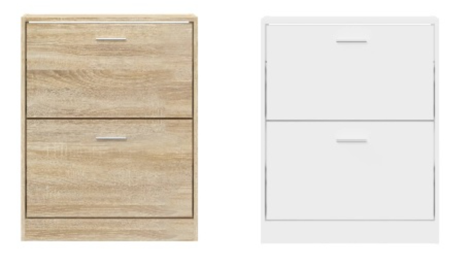 vidaXL Engineered Wood Shoe Cabinet - 59 x 17 x 81cm