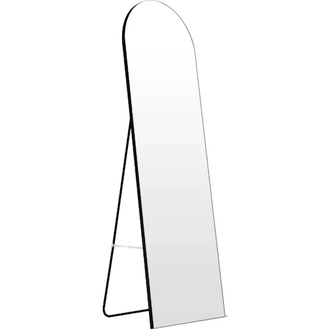 LUXSUITE Free Standing/Hanging Arch Full Length Mirror Aluminium Alloy Frame