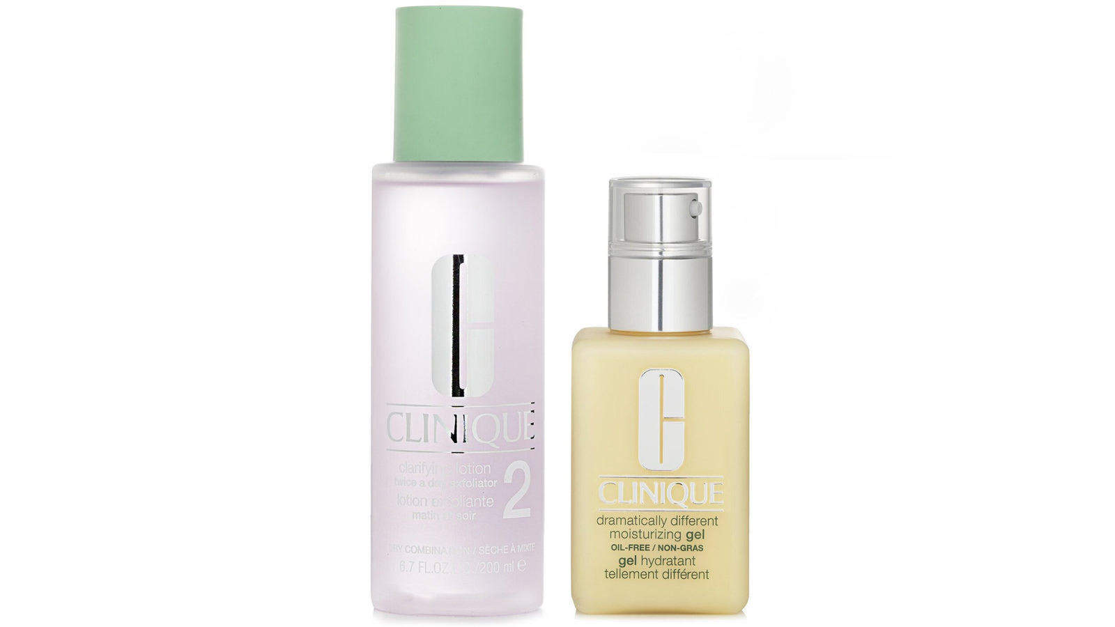 Clinique	Dramatically Different Set of 2 Moisturising Gel and Clarifying Lotion
