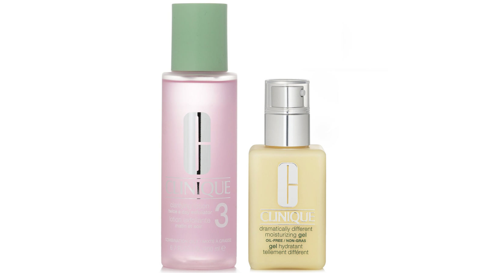 Clinique	Dramatically Different Set of 3 Moisturising Gel & Clarifying Lotion
