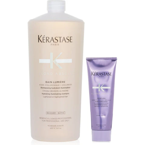 Kerastase 2 Piece Blond Absolu Shampoo and Fortifying Treatment Set 2