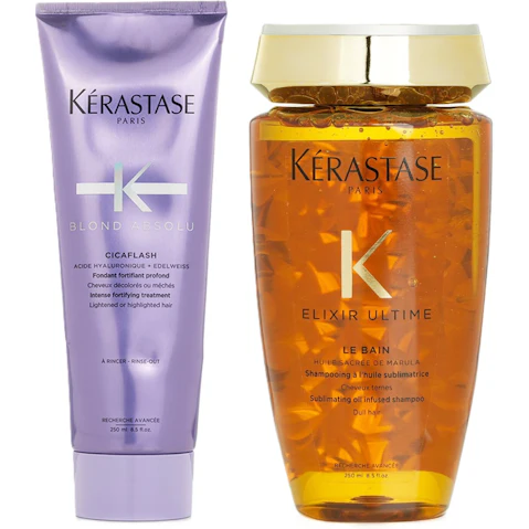 Kerastase 2 Piece Blond Absolu Shampoo and Fortifying Treatment - Set of 3