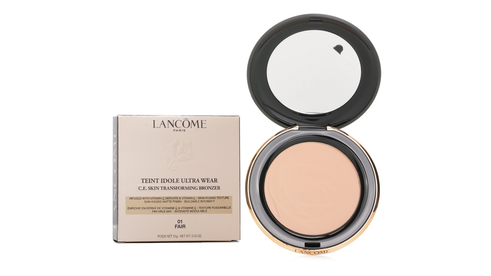 Lancome No. 01 Fair Teint Idole Ultra Wear CE Skin Transforming Bronzer - 10g