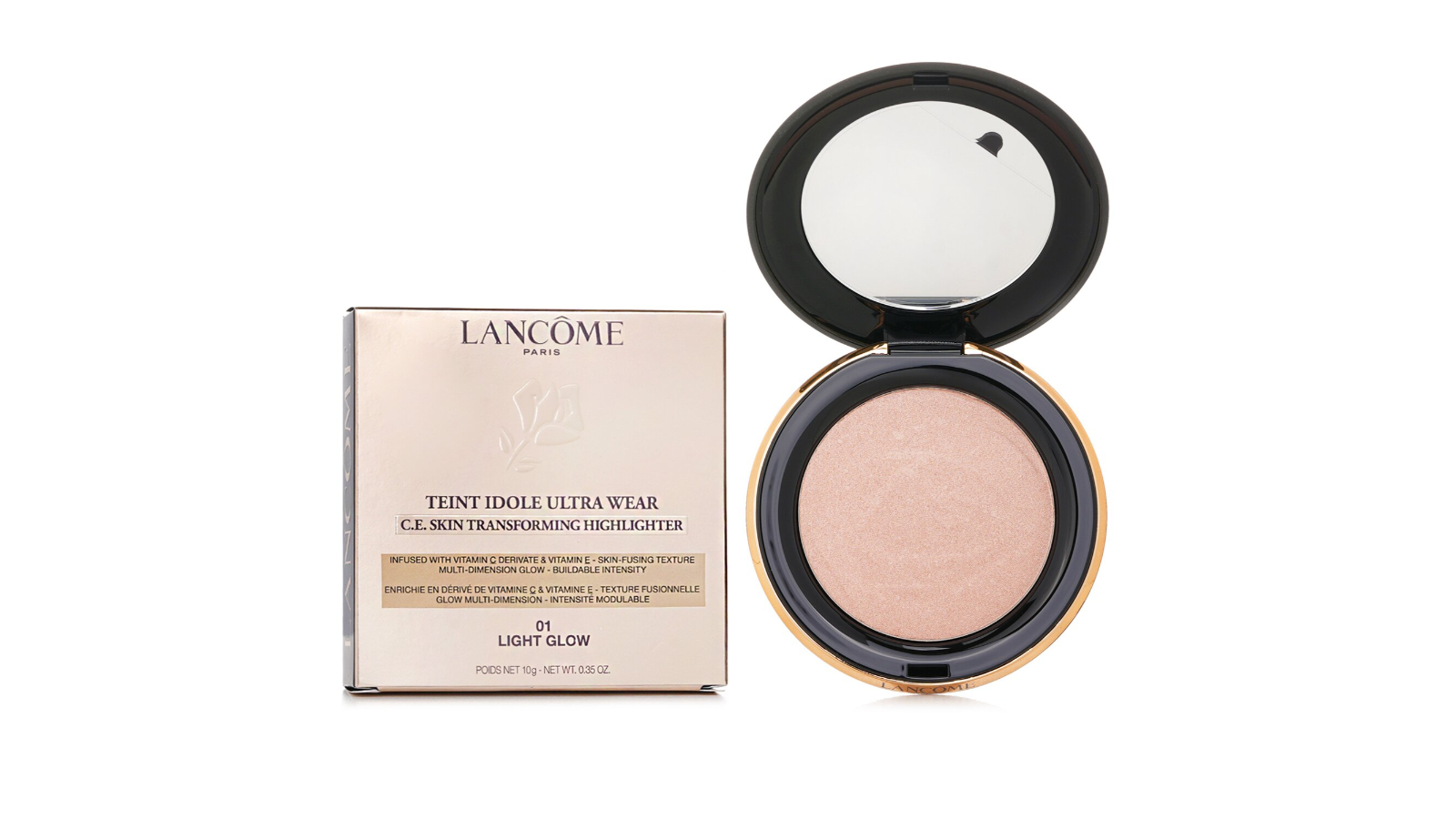 Lancome No. 01 Light Glow Teint Idole Ultra Wear CE Skin Transforming Highlighter - 10g