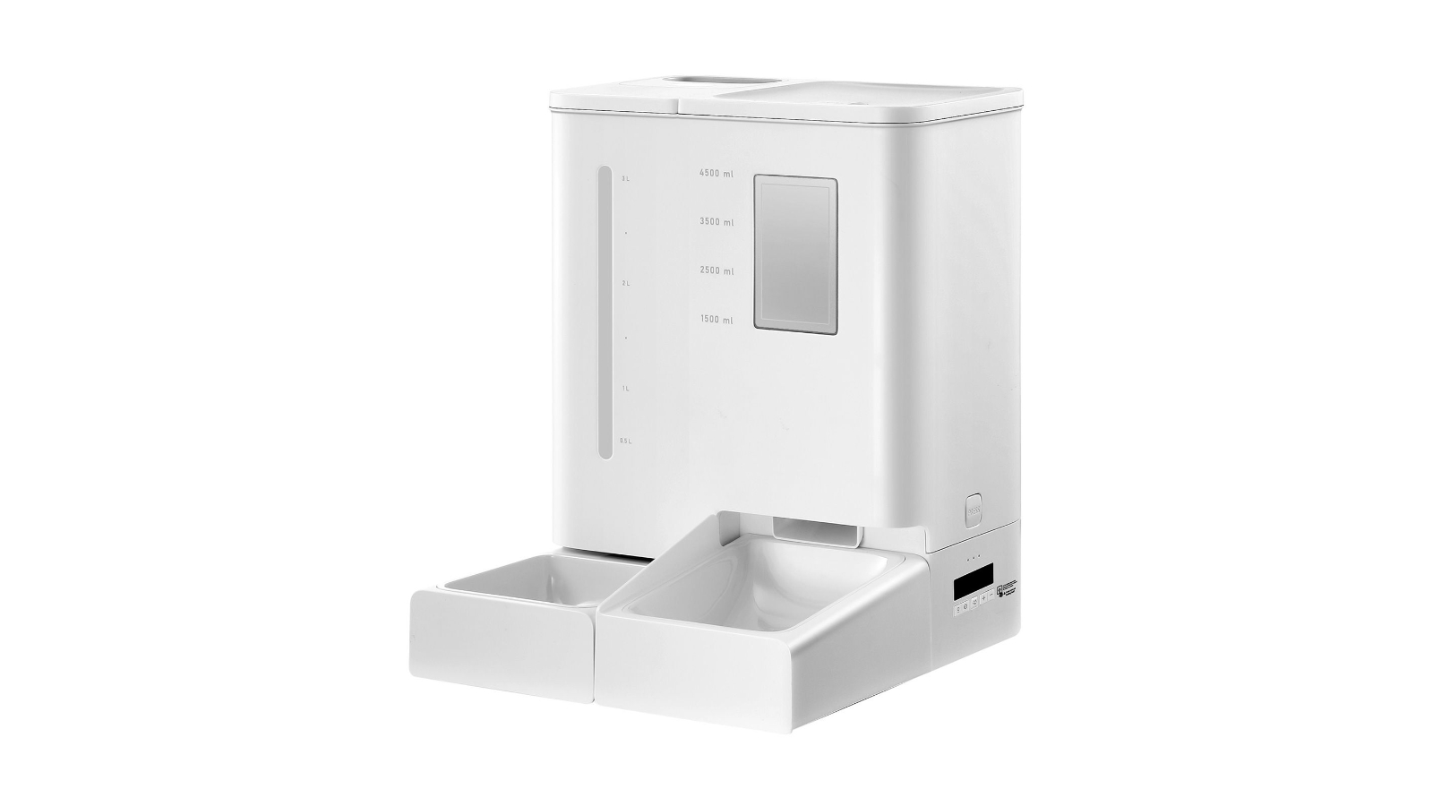 Pet Scene Automatic WiFi Smart 4 Litre Food Feeder 5 Litre Waterer Dispenser Set with App Control