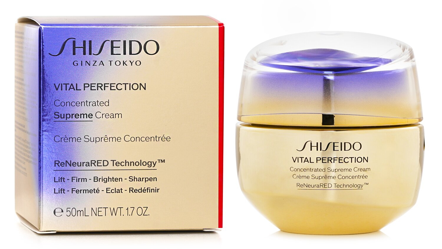 Shiseido Vital Perfection Concentrated Supreme Cream - 50ml