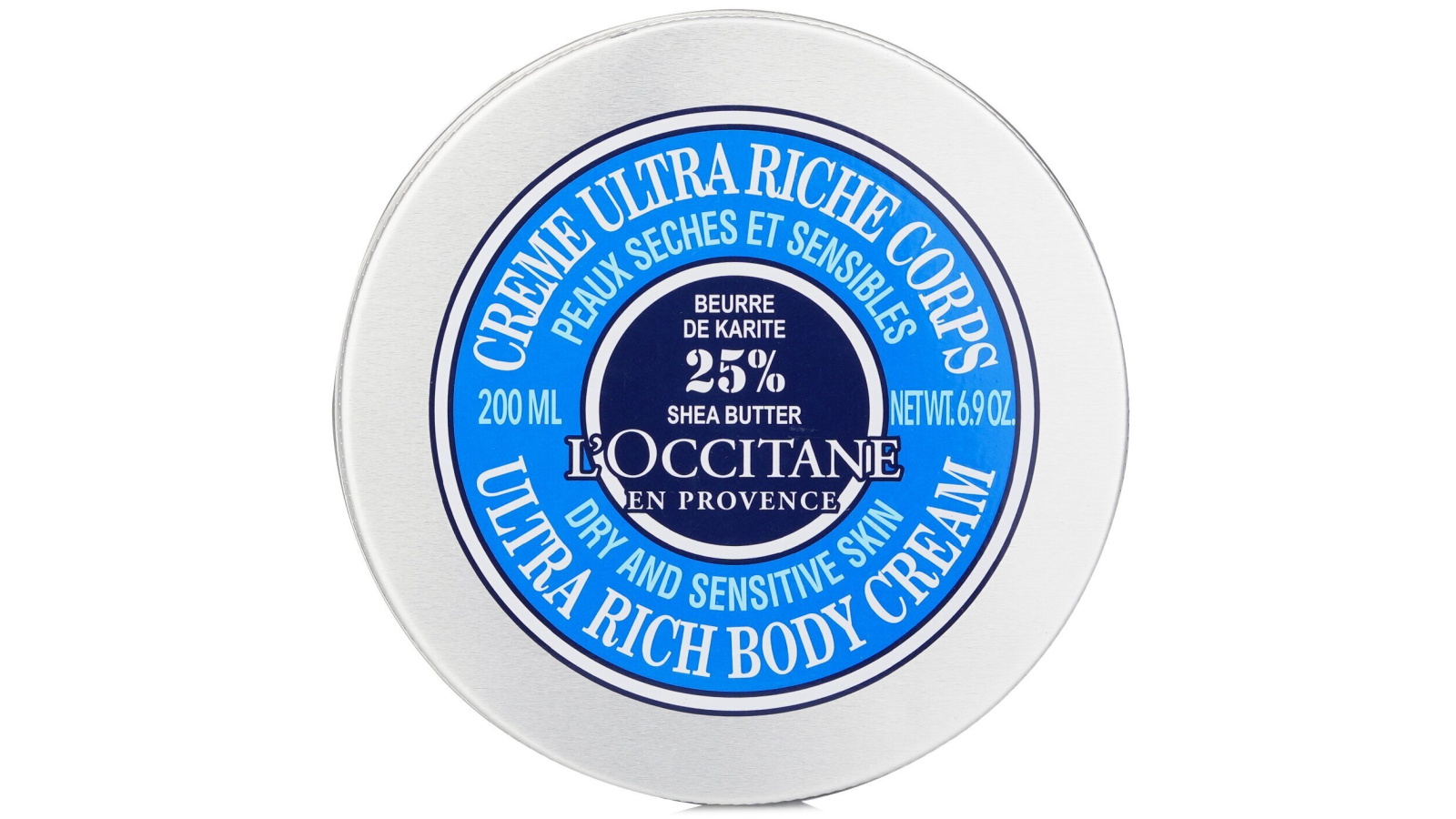 L'Occitane Shea Butter Ultra Rich Body Cream - 200ml/6.9oz