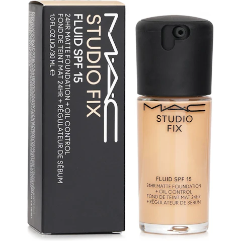 MAC No. NC15 SPF 15 Studio Fix Fluid Foundation - 30ml/1oz