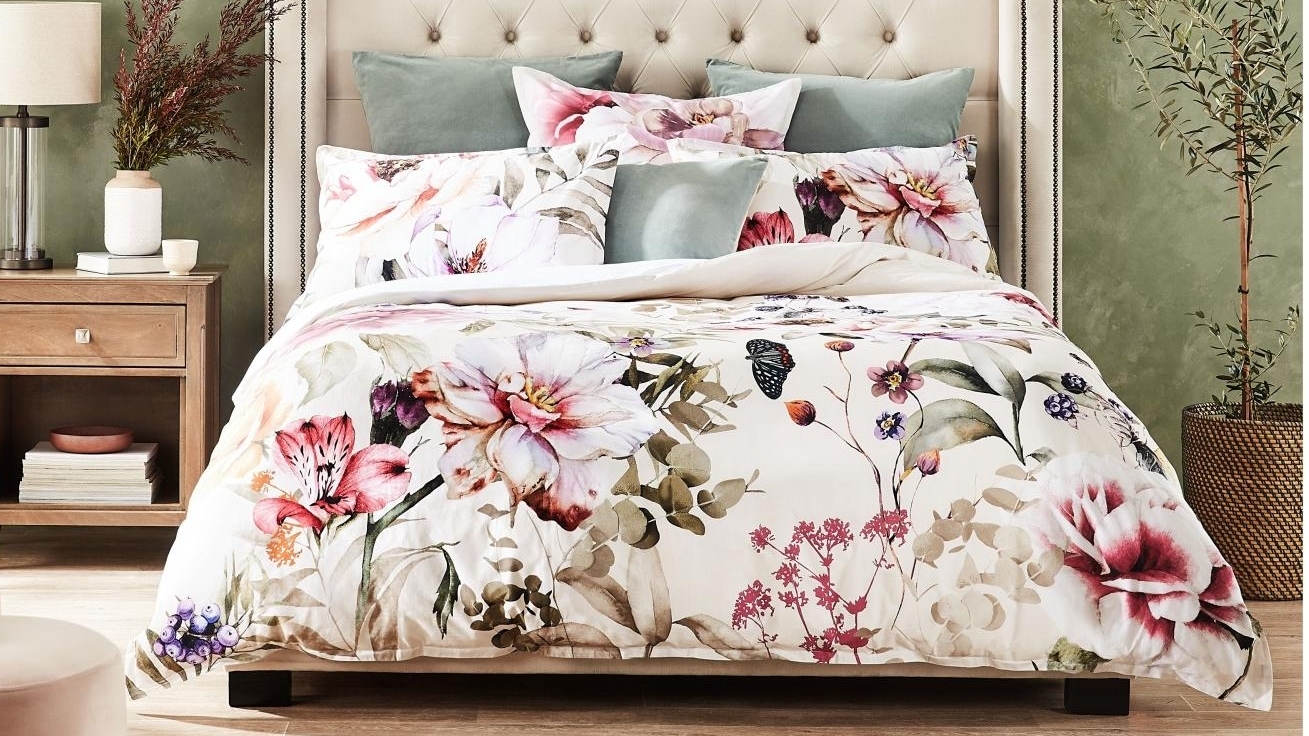 Serene Quilt Cover Set | Harvey Norman