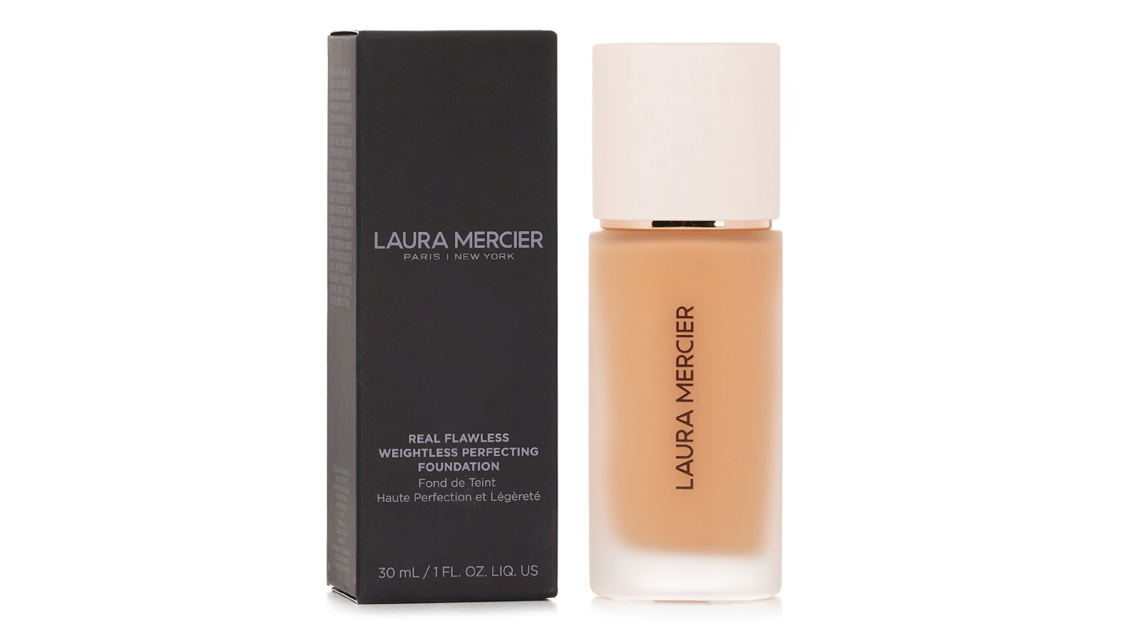 Laura Mercier No. 2N2 Linen Real Flawless Weightless Perfecting Waterproof Foundation - 30ml/1oz