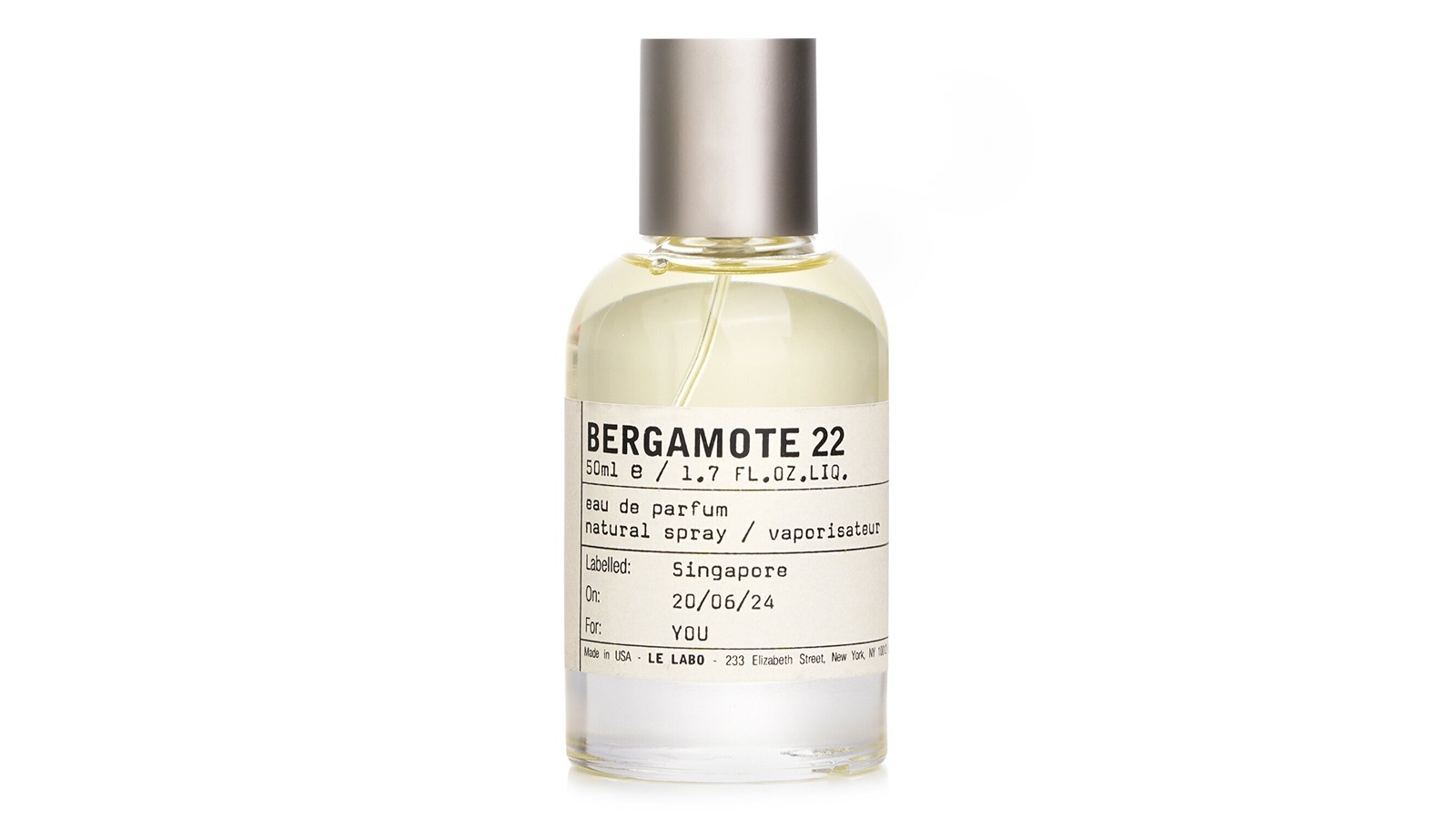 Le Labo Bergamote 22 Eau De Parfum Spray - 50ml/1.7oz
