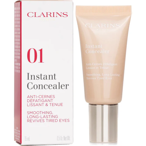 Clarins No. 01 Smoothing Long Lasting Revives Tired Eyes Instant Concealer - 15ml/0.5oz