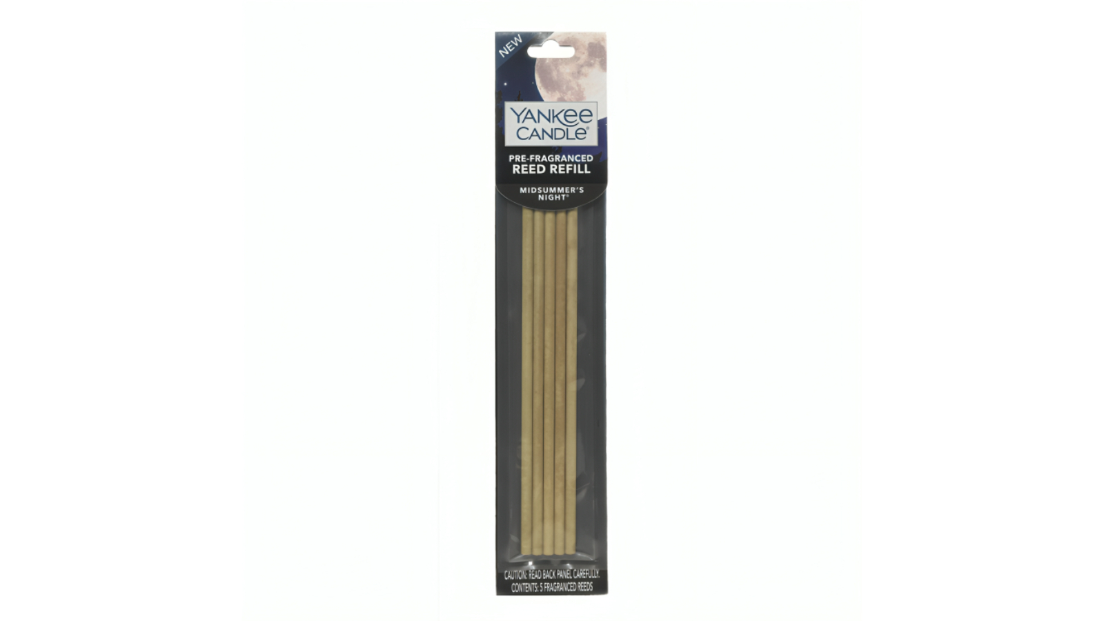 Yankee Candle Reed Diffuser Pre-Fragranced Midsummer Night Stick ...