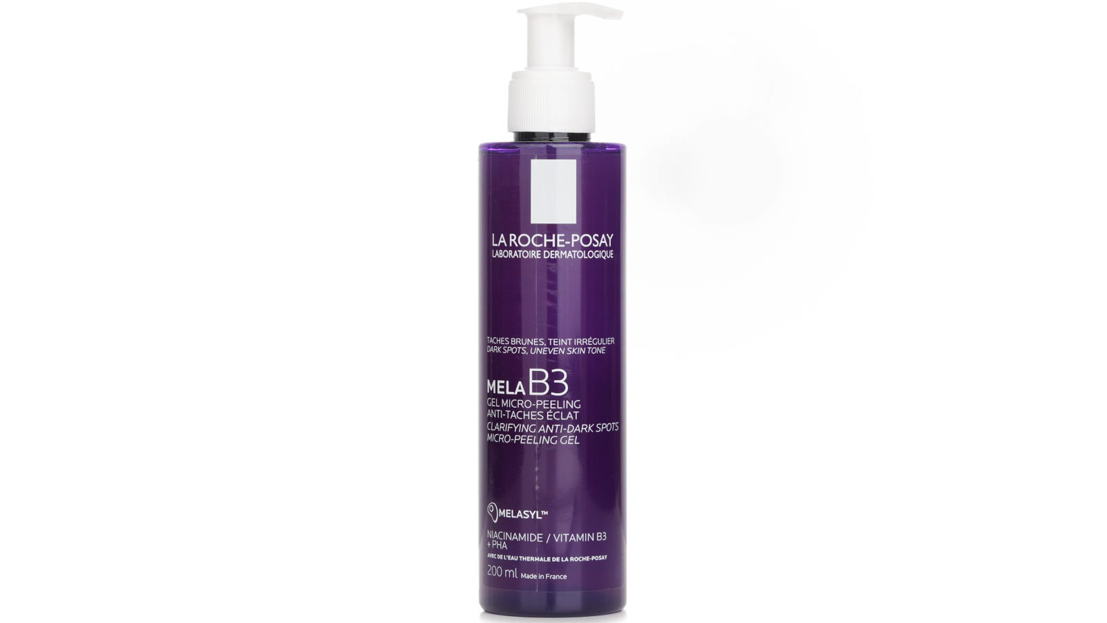 La Roche Posay 200ml Mela B3 Clarifying Anti-Dark Spots Micro Peeling Gel
