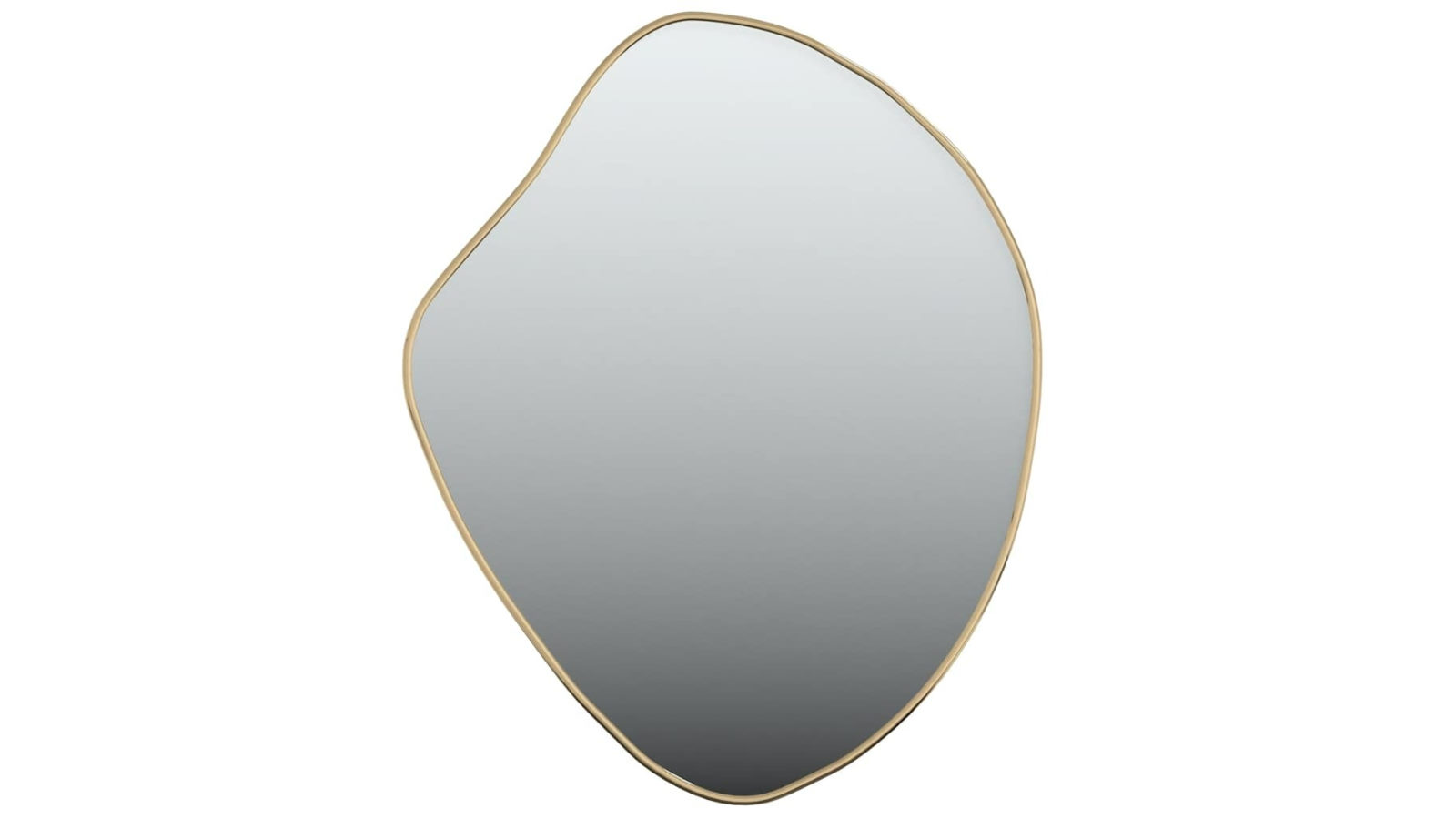 vidaXL 60 x 50cm Gold Wall Mirror