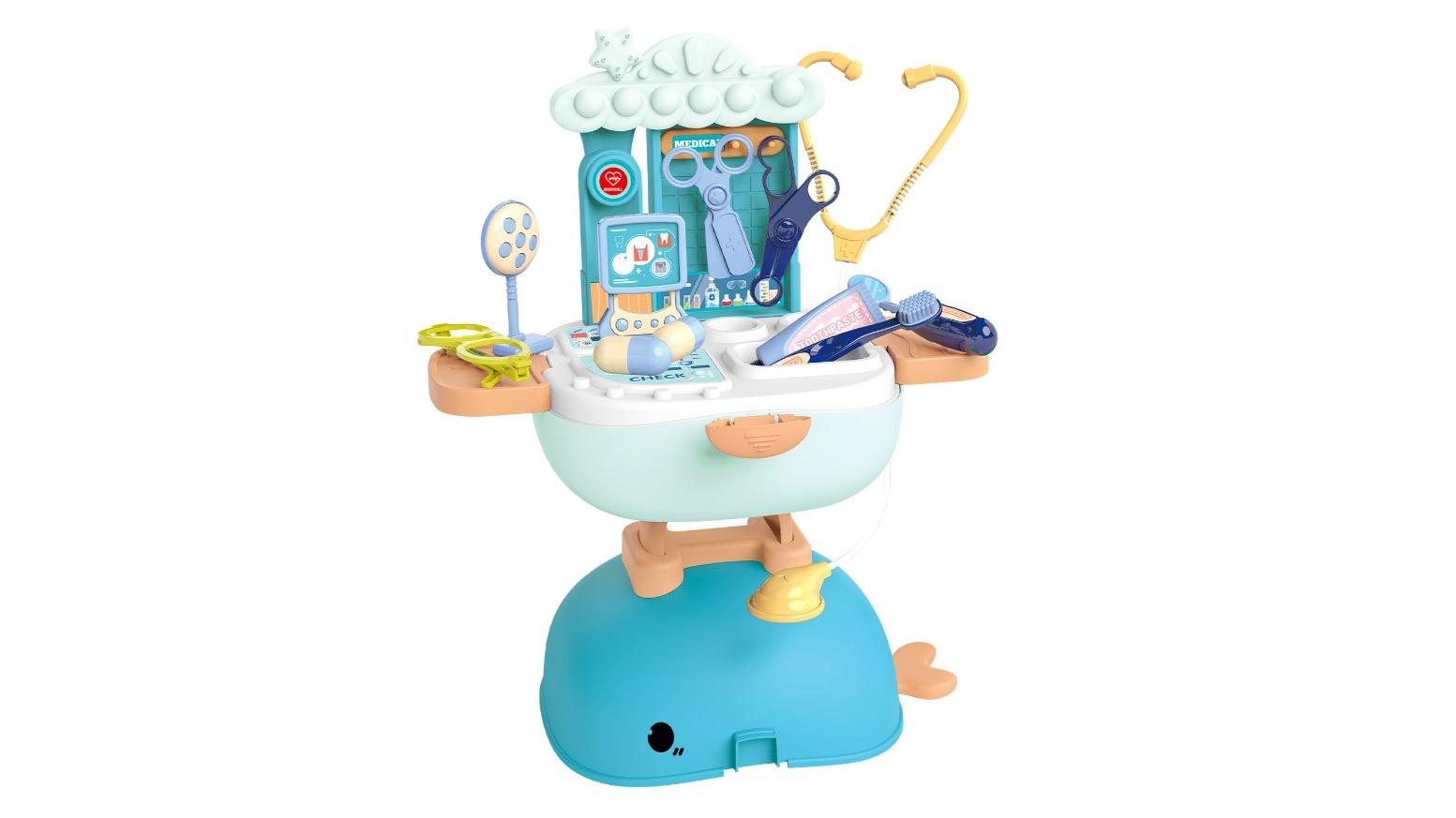 39 Piece 4-in-1 Toy Doctor Medical Tool