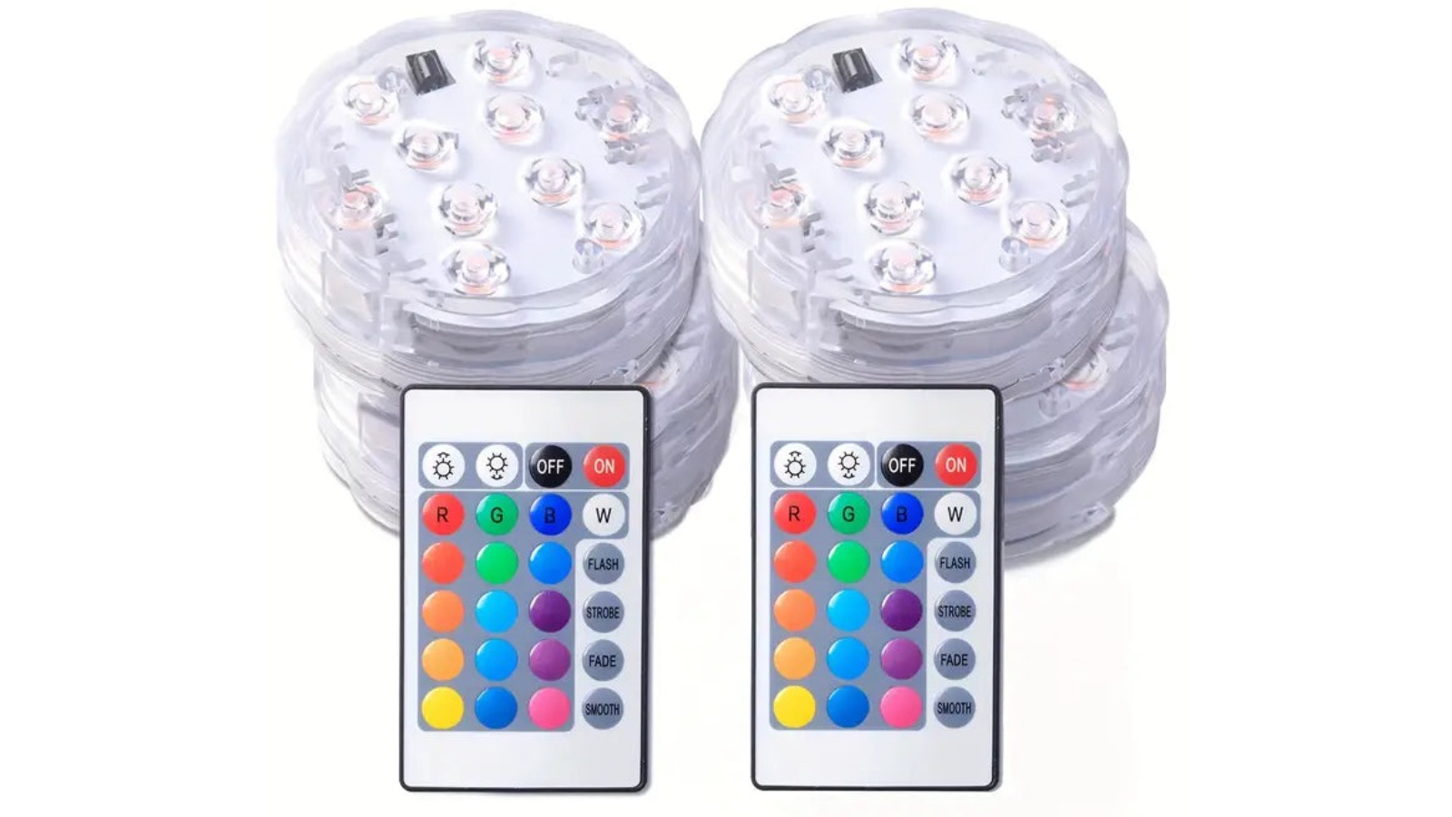 TM 4 Piece Spooky Pumpkin LED Light