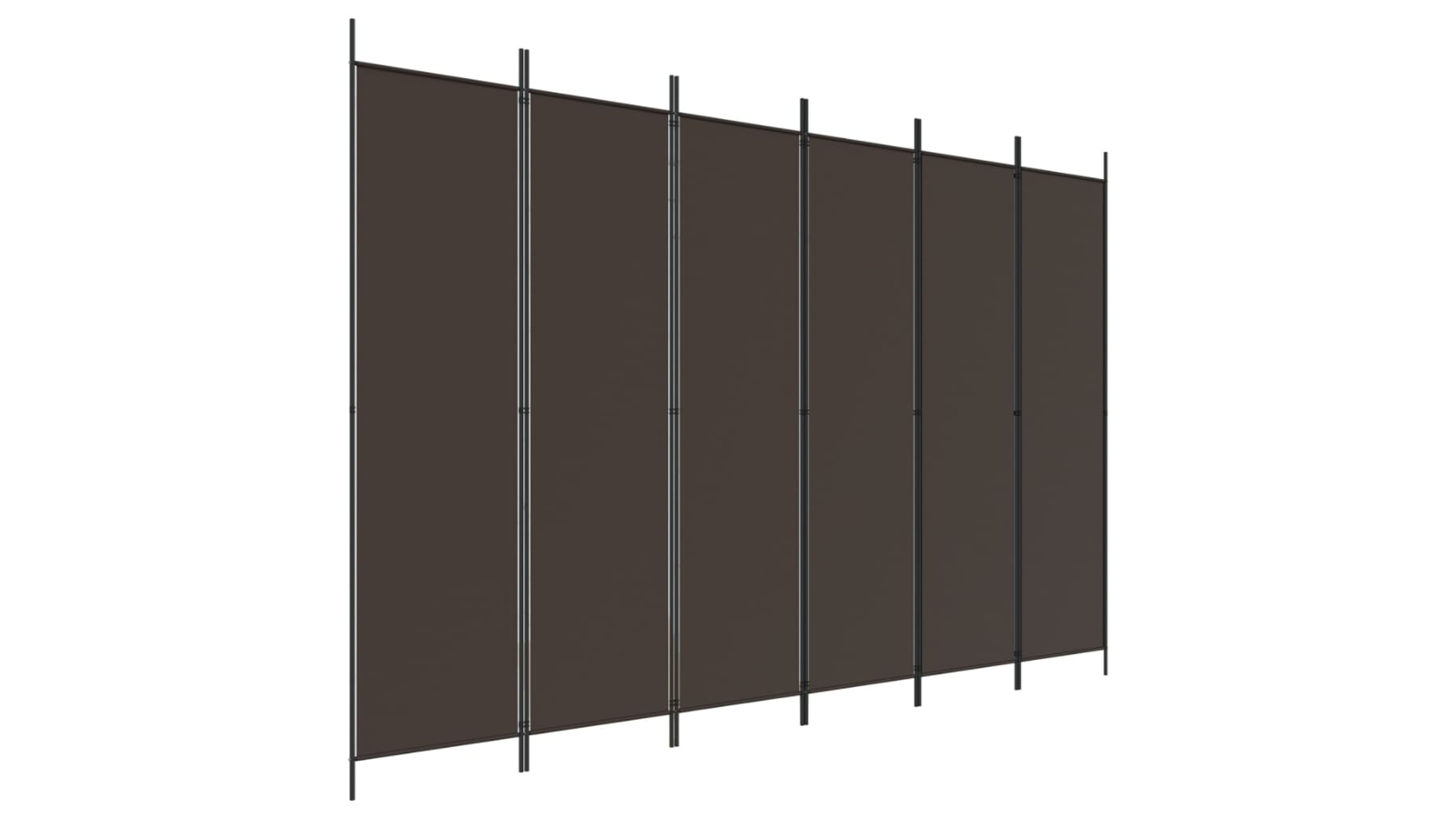 vidaXL 6-Panel 300 x 200cm Fabric Room Divider