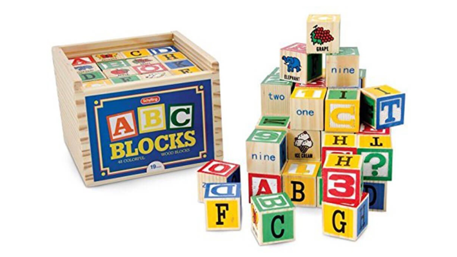 Schylling Alphabet Blocks Harvey Norman