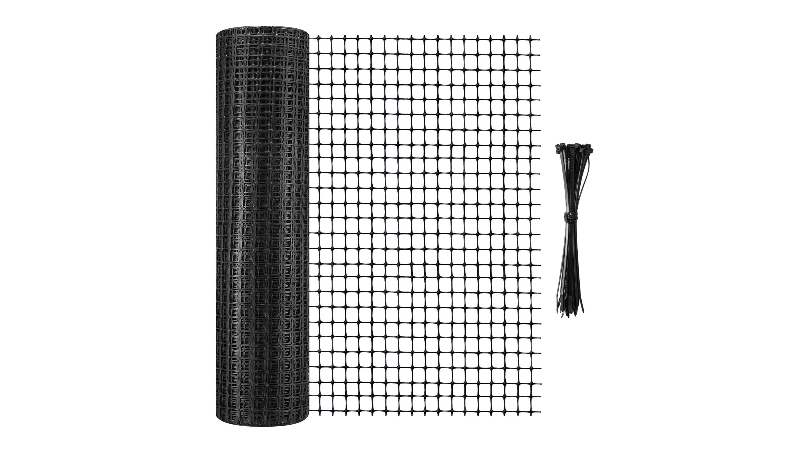 Plastic Mesh Barrier Garden Net Chicken Wire Fence Dog Enclosure - 50 x 1.5metre