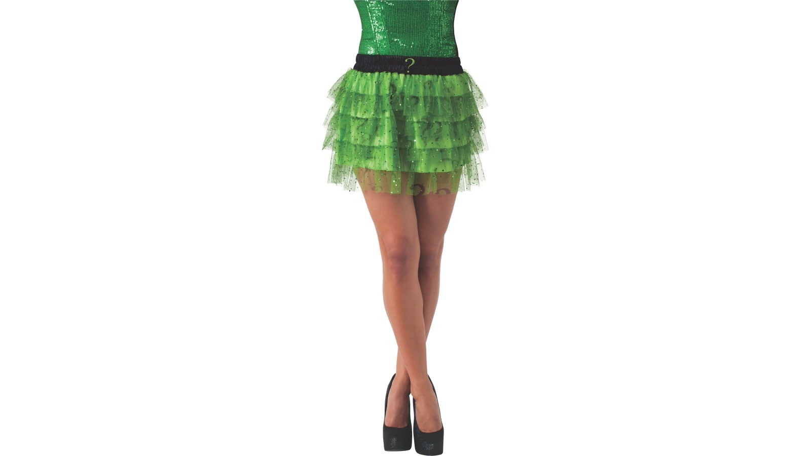 The Riddler Skirt Adult Costume - Size Standard