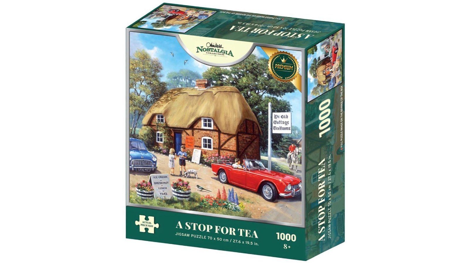 Holdson 1000 Piece Jigsaw Puzzle Nostalgia Collection A Stop for Tea