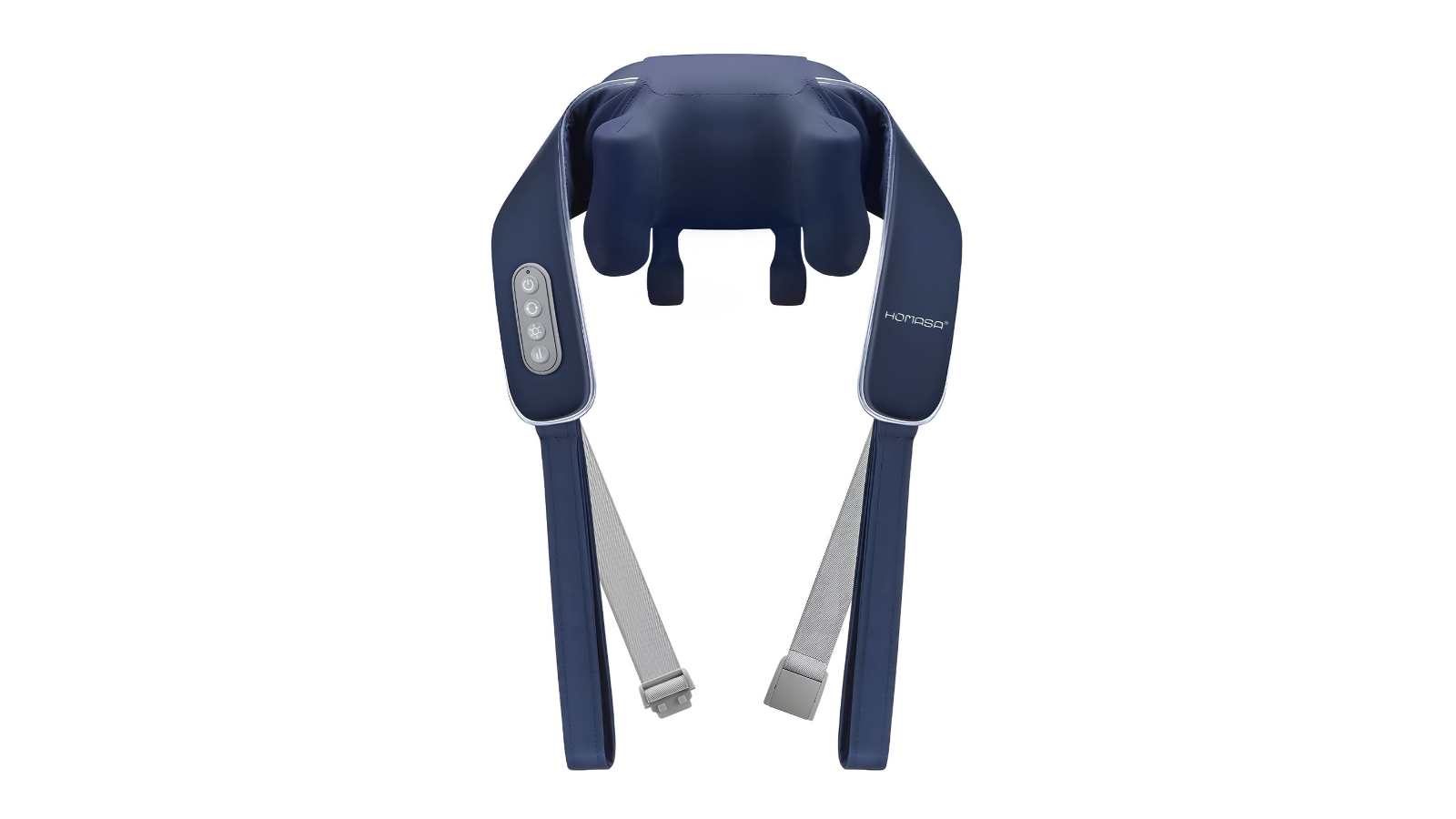 Homasa Portable Cordless 6D Massager Deep Kneading Machine with 2 Heating Level