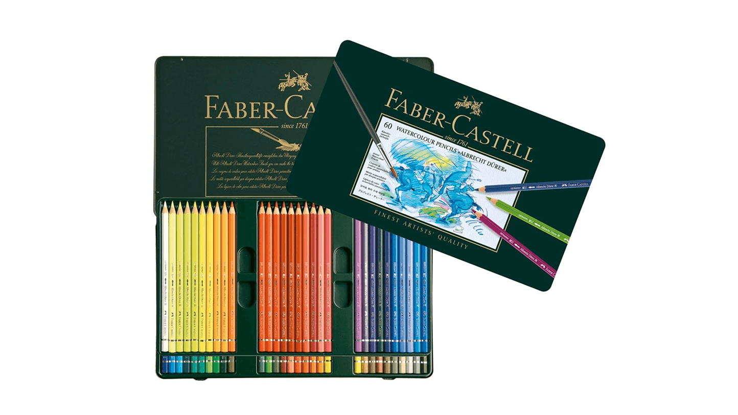 Faber-Castell 60 Piece Albrecht Durer Watercolour Pencil Tin Set