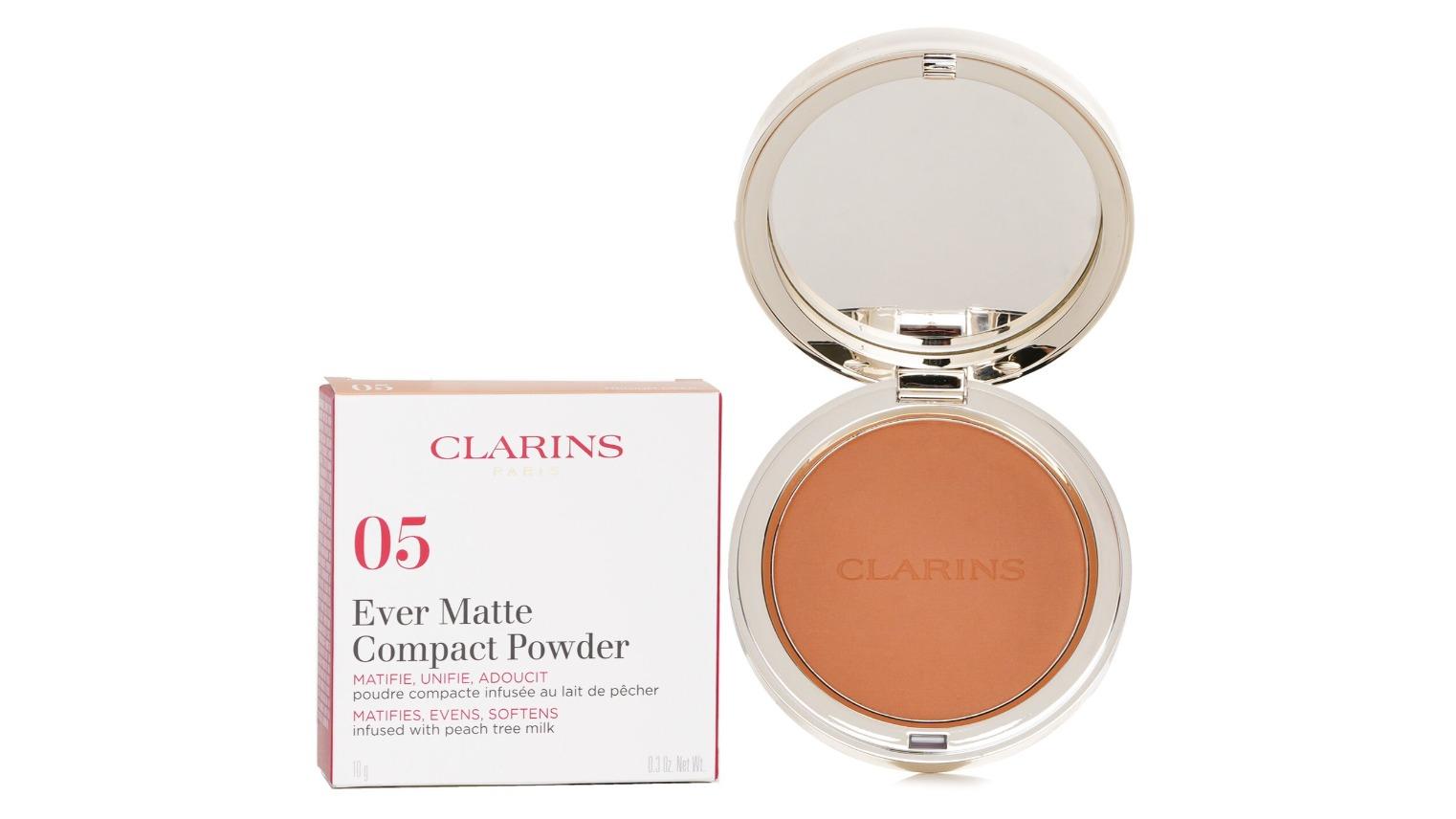 Clarins No. 05 Medium Deep Ever Matte Compact Powder - 10g