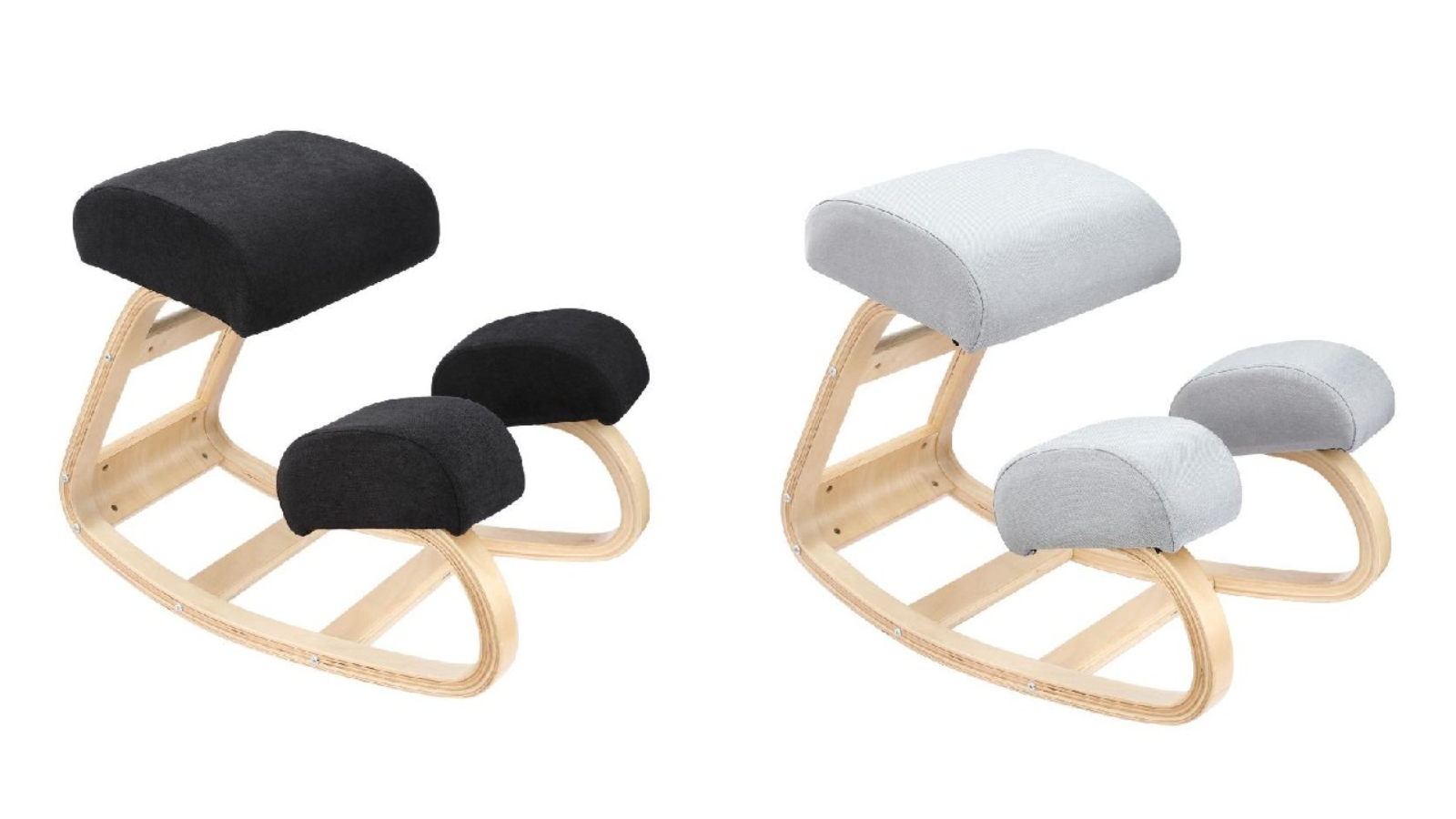 Neader Desk Rocking Home Office Computer Knee Support Angled Ergonomic Chair 