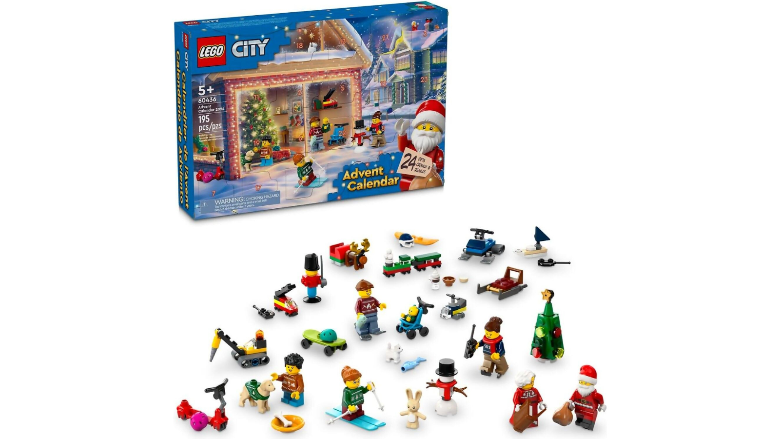 Lego 60436 City 2024 Advent Calendar