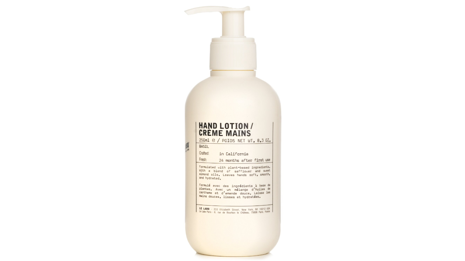 Le Labo Basil Hand Lotion - 250ml/8.3oz