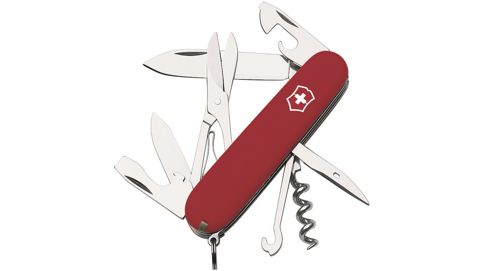 Victorinox Climber Swiss Army Knife - Red