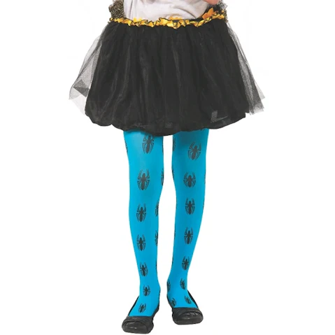 Spider Girl Blue Tights for Child