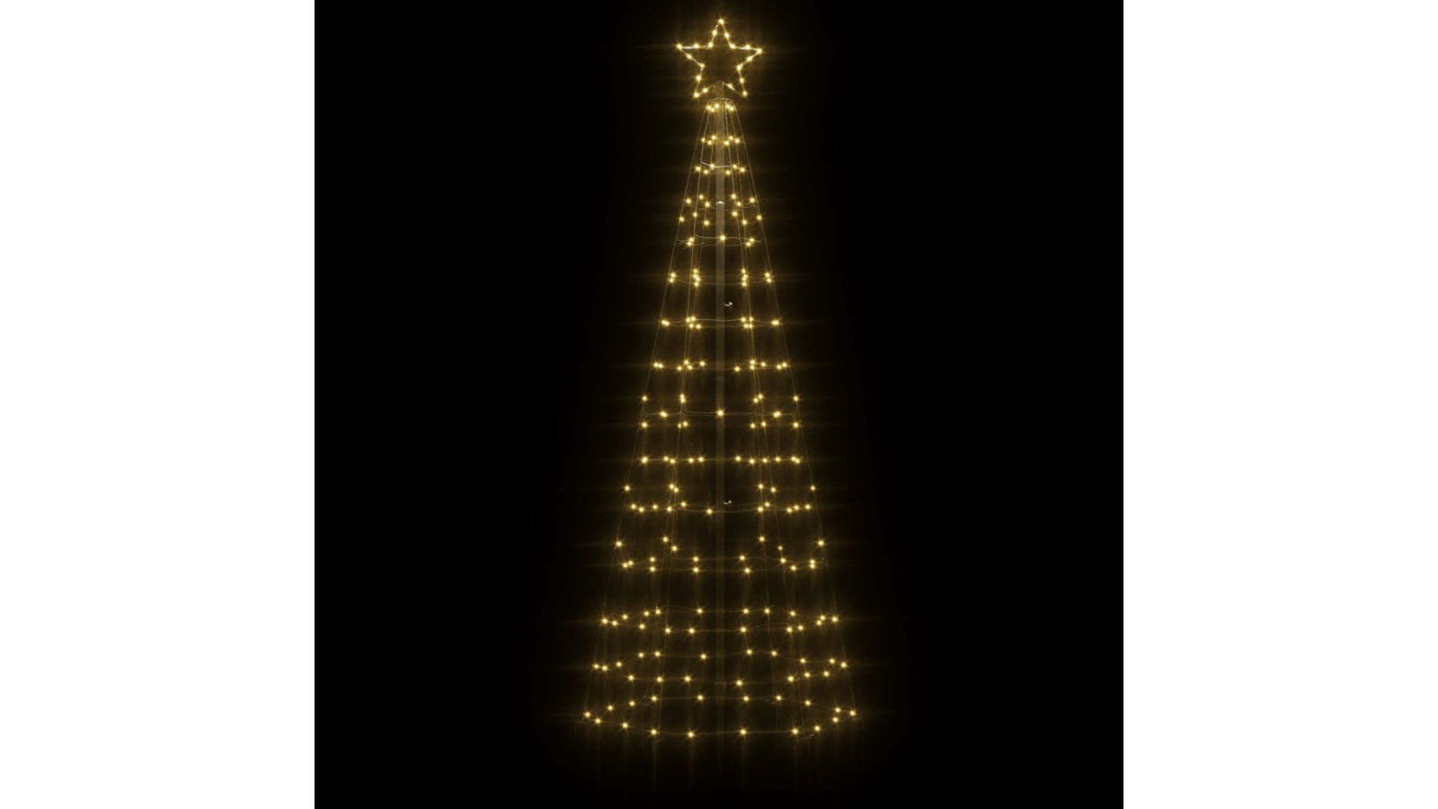 vidaXL 220 LED Light 180cm Christmas Tree with Spikes - Warm White