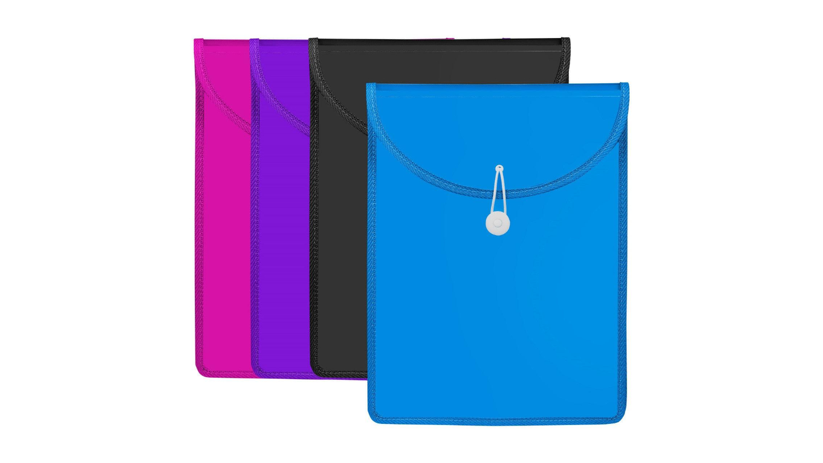 Marbig Pack of 20 Top Load File Folder with PP A4 Elastic Closure ...